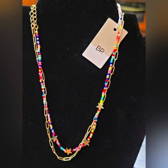 😻Beaded and gold layered necklace. - Picture 1 of 4